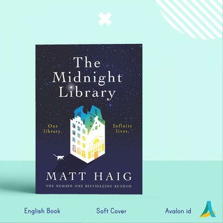 The Midnight Library by Matt Haig in English Book Paper for Adult