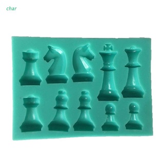 char Chess Silicone Mold Chess Silicone Mold Epoxy Resin Craft Mold for Resin Epoxy, Earring Necklace Making and DIY Jewelry Craft Making