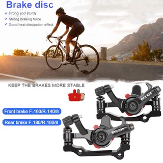 MTB road bike disc brake caliper Aluminum Alloy wear-resistant bike front-rear disc brake caliper