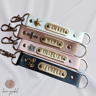 Personalized Leather Keychain (For Souvenirs and Giveaways) [ Love, Ysabel ] gift ideas (1)