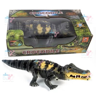 Animal World Crocodile with Lights and Sounds Toy Toys
