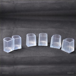 Wallrell 1-5 Pairs Clear Wedding High Heel Shoe Protector Stiletto Cover Stoppers (7)