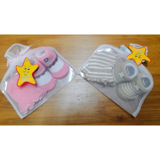 Gift Sets & Packages♣☞♛STAR BABY 2-n-1 Baby Boy Girl Gift Set Cotton Socks & Mittens