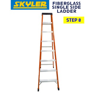 SKYLER Fiberglass Single Side Ladder Step 8 (1)