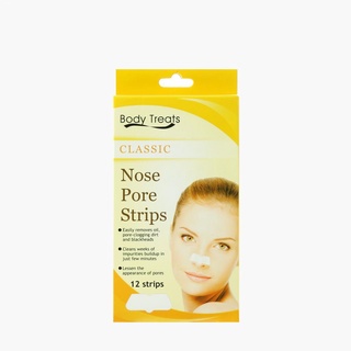 beauty◙✉Body Treats Classic Nose Pore Strips (12 strips)