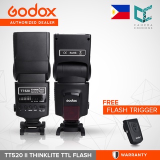 Godox Thinklite Camera Flash TT520II with Build-in 433MHz Wireless Signal for DLSR