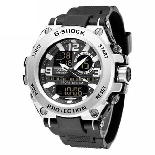 [HS] G-SHOCK Dual time stylish watch with box