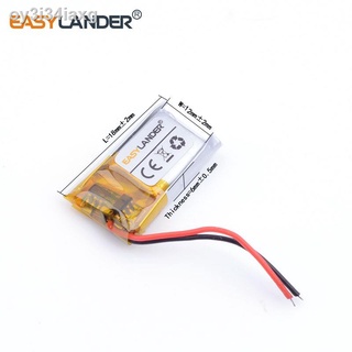 Tiktok recommendation❈601220 3.7v 110mAh lithium polymer battery for Bluetooth headset toys MP3 MP4