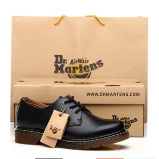 Dr.Martens Shoes Genuine Leather Unisex Martin Shoe with shoes box