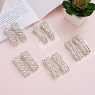 MFSunnies Accessories Assorted Korean Diamond Pearl Hair Clip A17 (5)