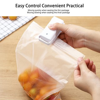 Mini Sealing Machine Packaging Plastic Sealer Portable Food Plastic Bag Hand Pressure Sealer Impulse Sealing Package (3)