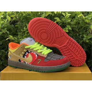 ✇♧✗Ready Stock Nike SB Dunk Low “What the Dunk” Shoes 318403-141 Sneakers Sports Shoes OsOK
