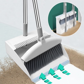 Floor Cleaning Dust Brooms Folding Dustpan Garbage Collector Kitchen Set Tools For Sweeping Brush Ho