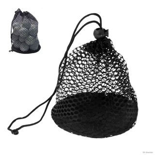 ♦✖☎[SIMHOA1] Durable Nylon Mesh Nets Bag Pouch Golf Tennis Ball Carrying Storage 12/25/50