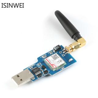 1pcs USB to GSM Module Quad-band GSM GPRS SIM800C Module for Bluetooth SMS Messaging With Antenna