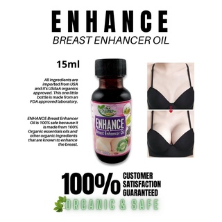 SOAP✹Pretty Tin's Organics ENHANCE Breast Enhancer Oil / Pampalaki ng Boobs / Breast Care / 15ml