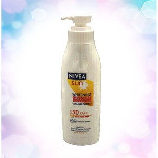 NIVEA Sun Collagen Protection Whitening Immediate lotion 400ML SPF50PA++