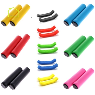 Bicycle Grip Silicone Shock-absorbing Non-slip Soft cycling