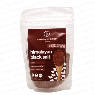 Vegan Seasoning Black Himalayan Salt By Naturally Good 150G