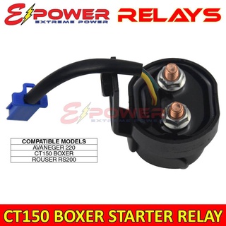 rouser accessories Motorcycle Accessories❦✎﹉E-Power Starter Relay CT150 Boxer, Rouser RS200, Avenge