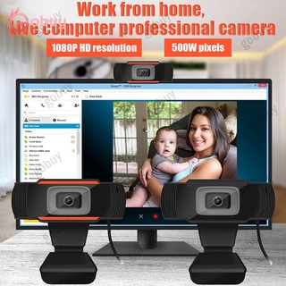'IN Stock' USB 2.0 PC Camera 1080P Video Record Webcam Web Camera With MIC For Computer For PC Laptop Skype MSN ★Go