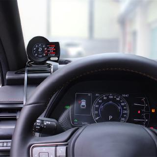 Auto Car Interior Jumbo Car Digital Dash - Multi Gauge Display *OBD 2* HUD Gauge Boost EGT Scan Tool LCD Display (5)