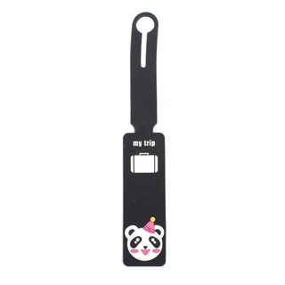 【spot goods】☂Baggage Silicone Suitcase Label Luggage Tags Travel