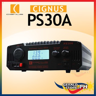 Cignus PS30A Power Supply Adjustable 9 to 15 Volts DC for Mobile Base Radios and Others