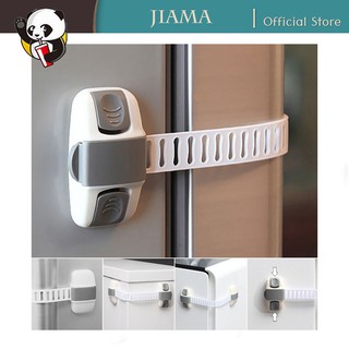 jiamy Adjustable Fridge Guard Baby Safety Refrigerator Door Latch Child Lock Appliance
