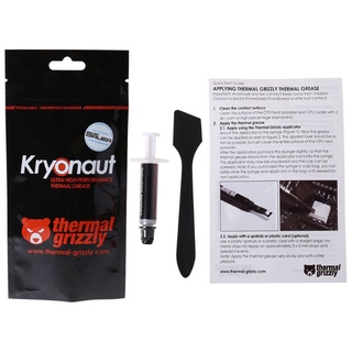 Thermal Grizzly Kryonaut 1g for CPU AMD Intel Processor Heatsink Fan Compound Cooling Thermal Past