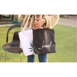 Japanese and Korean Simple Style Canvas shoulder bag Art Style&College Style Portable Shoulder Canva