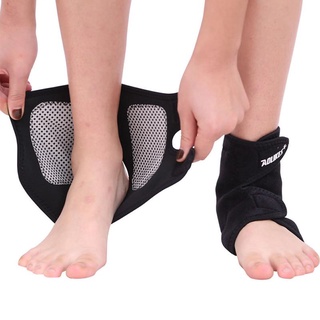 1 Pair Self-heating Tourmaline Magnet Ankle Support Brace Sport Safety Foot Injury Protector Winter