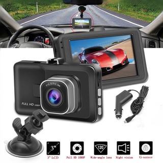 ◘720P Car DVR Dashcam Video Driving Recorder Camera 3 Inch Dash Cam Recorder 120 Degree Angle Night