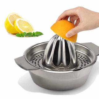 HN✨Mini Juicer Handhold Lemon Juice Maker Stainless Steel Manual Squeezer Press Squeezer Citrus Juicer