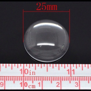 GLASS DOME CABOCHON SETTING 25mm (3)