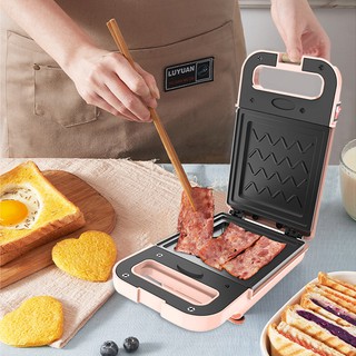 toasterElectric Sandwich Waffle Maker Fast Breakfast Machine Bread Toaster Kitchen Pancake Maker Mul