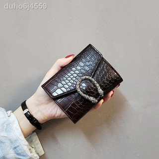 ins new Korean version of the net red same paragraph women s wallet women short three-fold small wal