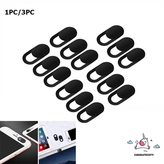 1PC/3PCS WebCam Cover Shutter Magnet Slider Plastic for Iphone Laptop Camera Web PC Tablet Smartphone Universal Privacy Sticker
