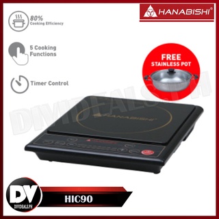 Hanabishi Induction Cooker HIC-90 With FREE stainless pot