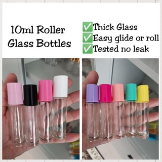 【Available】50 to 100pcs 10ml Roller Glass Bottles