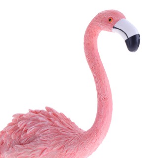 2021 NEW Resin Flamingo Figurine Miniature Sculpture Glass Stand Table Ornament B (6)