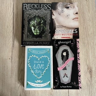 PRELOVED BOOKS BUNDLE (RECKLESS, THIS IS A LOVE STORY, SPECIALS, GHOSTGIRL)