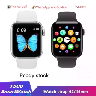 Bluetooth Call 44mm Smart Watch T500 Heart Rate Monitor Blood Pressure Smartwatch VS PK IWO 12 IWO 8