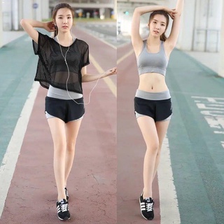 Shorts❣Sports yoga clothes suit women summer new fitness clothes quick-drying clothes loose professi