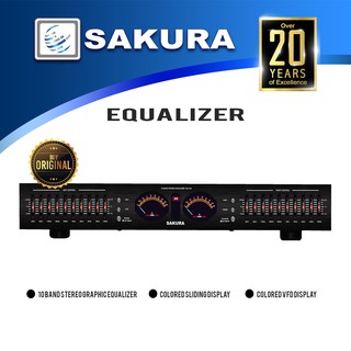 Sakura EQ-104 Stereo Graphic Equalizer