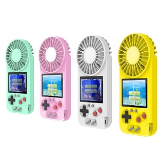 Handheld Game Console with USB Fan Color Display 500 in 1 Game Console Retro Game Console with Mini