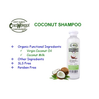COCONUT, SHAMPOO - made of Coconut Milk and Virgin Coconut Oil