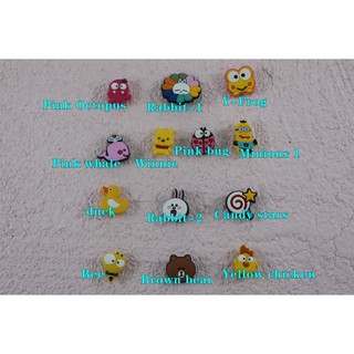 New products◑inxxx magic Jibbitz Crocs Pins for shoes bags High quality animal picture for women (2)