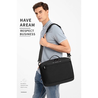 OZUKO 2021 Men's Casual Briefcase Bag Business Shoulder Messenger Bag Men Laptop 15.6 Inch Handbag M (9)