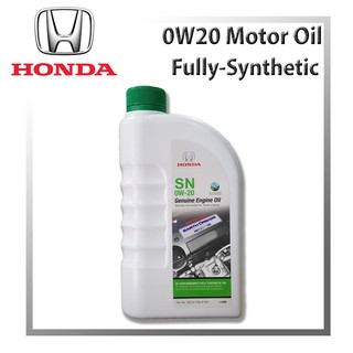 [ ]Honda Genuine Fully Synthetic Engine Oil SN 0W-20 1 Liters (1L) gyWQ